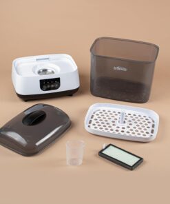 Dr. Brown's All-in-One Sterilizer and Dryer for Baby Bottles, Parts & Other Newborn Essentials Sterilizer & Dryer 1 Count (Pack of 1) 51 61EftItAKXL