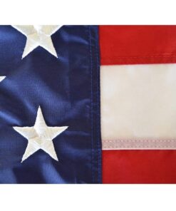 6x10 Foot Nylon USA Flag Embroidered Stars Sewn Stripes Amercian Flag 14 61Efty 7F9L