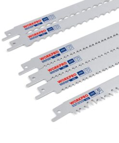 WORKPRO 32-Piece Reciprocating Saw Blade Set - Metal/Woodcutting Saw Blades, Pruner Saw Blades with Organizer Pouch 1 Reciprocating Saw Blades 18 61Eh2M6eUTL