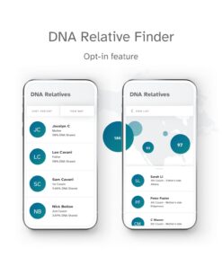 23andMe Ancestry Service - DNA Test Kit with Personalized Genetic Reports Including Ancestry Composition with 2750+ Geographic Regions, Family Tree, DNA Relative Finder and Trait Reports 27 61EhXFDmQL