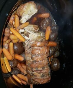 Hamilton Beach Programmable Slow Cooker with Flexible Easy Programming, 5 Cooking Times, Dishwasher-Safe Crock, Lid, 7 Quart, Silver 54 61Ehl1izAmL