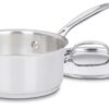 Cuisinart 1 Quart Saucepan w/Cover, Chef's Classic Stainless Steel Cookware Collection, 719-14 26 61Ek0qkhkZL