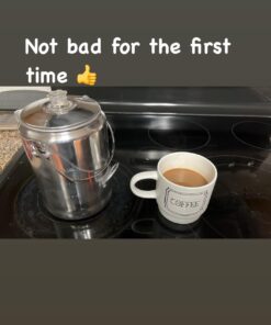 Stansport Aluminum Percolator Coffee Pot 9 Cups 26 61Ekr09tlL