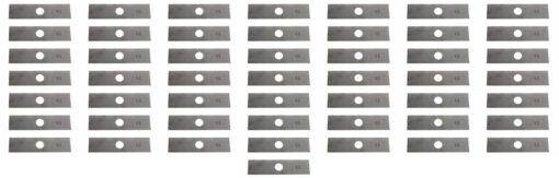 USA Mower Blades 50 8"x2" Unpainted Edger Blades for Echo 720237001, RYOBI 613223, Husqvarna: 578 39 28-02, 601 00 24-54