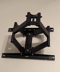 Mount Factory Heavy-Duty Full Motion TV Wall Mount - Articulating Swivel Bracket Fits Flat Screen Televisions from 42" to 70" (VESA 400 x 600 Compatible) - Tilt Swing Out Arm with 10' HDMI Cable 82 61EnpiGWRTL