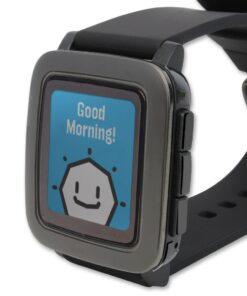 Alternative view of Skinomi Full Body Skin Protector Compatible with Pebble Time (Screen Protector + Back Cover) TechSkin Full Coverage Clear HD Film