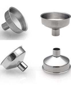 Alternative view of Stainless Steel Mini Funnel for Essential Oil Bottles / Flasks - Pack of 6 6 P ack Silver