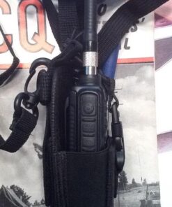 abcGoodefg 3 in1 Radio Holder Holster Case Pouch Bag for GPS Kenwood Motorola baofeng UV5R UV82 UV5RA 888S Retevis H777 Two Way Radio Walkie Talkie MSC 20C (1Pack) 1Pack 37 61Equ54nwpL