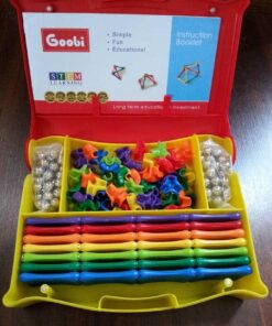 Goobi 300 Piece Magnetic Building Sticks Blocks Tiles Toy Magnet 3D Construction Set STEM Educational Toys for 3 4 5 6 7 8 Year Old Kids Boys Girls Adults with Storage Box and Instruction Guide 36 61ErIxvxH5L