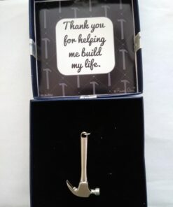 for Dad Thank You for Helping Me Build My Life Birthday Gifts for Dad Daughter Gifts Hammer Keychain & Gift Box Bundle 27 61Et1lehjJL