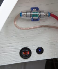 yueton 12pcs Car Truck Rocker Round Toggle LED Switch On-Off Control, Blue, Green, Yellow, Red 44 61EvhZANOCL