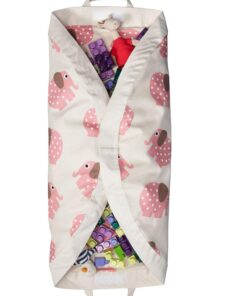 Alternative view of 3 Sprouts Play Mat Bag – Large Portable Floor Activity Rug for Baby Storage - Elephant