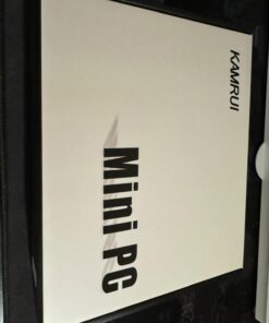 KAMRUI Mini PC Ryzen 7 5700U(8C/16T, up to 4.3GHz), Mini Computer 16GB DDR4 RAM 512GB M.2 2280 NVME SSD Mini PC Gaming, 4K Dual Display Mini Desktop Support WiFi6/BT5.2/Dual Channel AMD Ryzen 7 5700U 16+512GB 28 61Ey1 dODeL