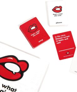 That's What She Said Game - The Hilariously Twisted Party Game | Ages 17+ Rated Game Base Game 21 61EzMOj8rNL