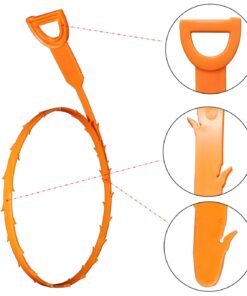 FATHER.SON Hair Drain Clog Remover Drain AND Snake Cleaning Tool (3PCS) 3pcs 20inch 7 61EzmI0vdrL