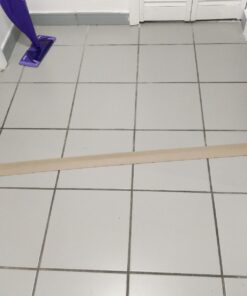 C2G Legrand Overfloor Duct, Ivory, (60 Inches) Wiremold Floor Management Kit, Corduct, Cord Protector, Wire Organizer and Hider, Rubber Cable Cover and Concealer, CDI-5, 5 Feet 5 ft 37 61F3QXnC19L