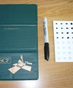The House of Staunton US Chess Standard Checkbook Magnetic Travel Chess Set - 6" x 6" Board 27 61F6lvjTUML