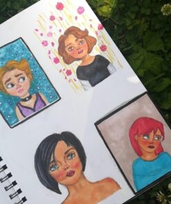 Strathmore 455-3, 400 Series Sketch Pad, 9"x12" Wire Bound, 100 Sheets, White 9x12 45 61F9FzIQmXL