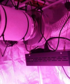 iPower 4 Inch 190 CFM Inline Carbon 8 Feet Combo for Grow Tent Ventilation, 4" Fan Filter Ducting, Silver 21 61F9vYYDS3L