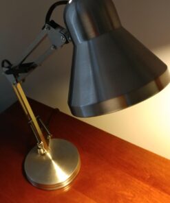 Boston Harbor WK-618E-3L Swing Arm Lamp Holder for Desk Lamp, Brushed Nickel,Grey 40 61FAXkmRmqL