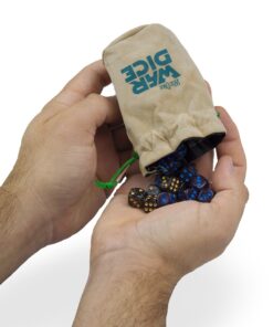 Wiz Dice - Galactic Conquest War Dice - D6 Dice for Tabletop RPG Adventure Games with a Dice Bag - DND Dice Set, Suitable for Warhammer and Dice Games Alike - Chaos Nebula/Silent Void - 12mm - 40 ct Glitter Purple and Glitter Black 6 61FBQ9Sbe7L