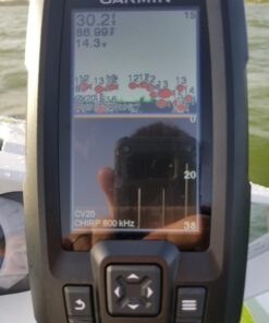 Garmin Striker 4cv with Transducer, 4" GPS Fishfinder with CHIRP Traditional and ClearVu Scanning Sonar Transducer and Built In Quickdraw Contours Mapping Software 25 61FBTyHUKbL