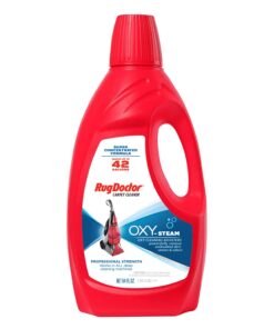 Rug Doctor Oxy Carpet Cleaning Solution, 64 oz., Removes Embedded Stains & Odors with Powerful Oxygen Activated Boosters, Compatible with All Leading Carpet Cleaning Machines 64 Fl Oz (Pack of 1) 11 61FE vnqiKS