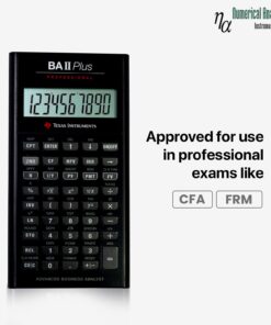 Texas Instruments BA II Plus Professional Financial Calculator Silver 9.8 Inch 20 61FEZBQggZL