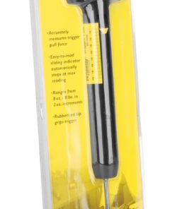 Wheeler Manual Trigger Pull Scale with 8oz to 8lb Value Range for Gunsmithing, Shooting Competitions, Trigger Adjustments,Black 12 61FFPsAYKLL