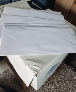 Amazon Basics #10 Security Tinted Business Envelopes, Moisture Sealed, 4-1/8 x 9-1/2 Inch, Pack of 500, One Size, White 35 61FHXL2wh0L