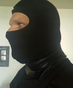 SUNLAND Black Balaclava Motorcycle Cycling Bike Bandana Hiking Skateboard Head Sock Large 37 61FHbLvM1IL