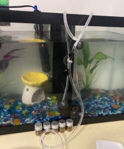 PENN-PLAX Standard Airline Tubing for Aquariums – Clear and Flexible – Resists Kinking – Safe for Freshwater and Saltwater Fish Tanks – 8 Feet 24 61FHrAXyEyL