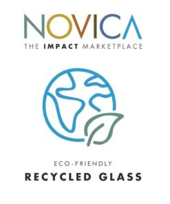 NOVICA Artisan Crafted Recycled Hand Blown Glass Water Glasses, Multicolor, 14 Oz, 'Confetti' (Set Of 6) 20 61FHt4nYvgL