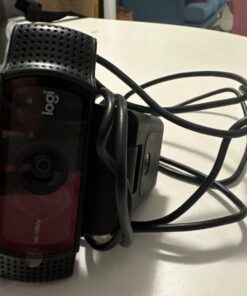 Logitech C920x HD Pro Webcam, Full HD 1080p/30fps Video Calling, Clear Stereo Audio, HD Light Correction, Works with Skype, Zoom, FaceTime, Hangouts, PC/Mac/Laptop/Macbook/Tablet - Black 55 61FIrnD5bjL