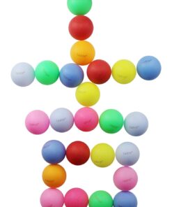 TADICK Assorted Color 50 Pack Beer Ping Pong Balls Washable Plastic Table Tennis Ball 23 61FJoz JzUL
