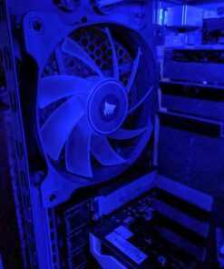 Corsair Air Series AF120 LED Quiet Edition High Airflow Fan Single Pack - Blue 120 MM 22 61FJyjRvTQL