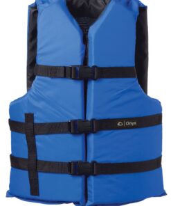 Onyx General Purpose Boating Vest Blue Universal Vest,Universal,Jacket,Classic