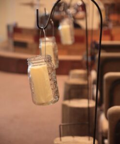 Ashman Shepherd's Hooks 35 Inch (12 Pack), Black, Made of Premium Metal for Hanging Solar Lights, Bird Feeders, Mason Jars, Christmas Lights, Lanterns, Garden Stakes and Wedding Décor. 12 Pack 44 61FL5QKaktL