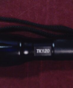 EcoGear FX Complete LED Tactical Flashlight Kit TK120 Flashlight with Rechargeable Battery: High Lumens with 5 Light Modes, Water Resistant, Adjustable Focus Zoom 74 61FMV93mmPL