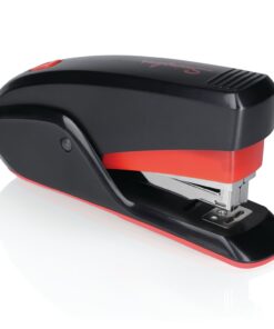 Swingline Stapler, Quick Touch Reduced Effort Stapling, Compact, 15 Sheets, Black/Red (S7064565) 6 61FN5mG5h L