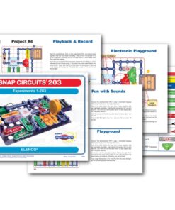 Snap Circuits 203 Electronics Exploration Kit | Over 200 STEM Projects | Full Color Project Manual | 42 Snap Modules | Unlimited Fun 16 61FNDWEz5dL