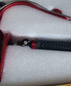 AFUNTA Pro Handheld Video DSLR Camera Stabilizer Steady Compatible GoPro Cannon Nikon Sony Camera Cam Camcorder DV Smartphone up to 2.1 lbs with Smooth Pro Steady Glide -Red/Silver/Black 30 61FNogMUycL