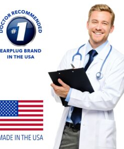 Mack's Ultra Soft Foam Earplugs, 50 Pair - 33dB Highest NRR, Comfortable Ear Plugs for Sleeping, Snoring, Travel, Concerts, Studying, Loud Noise, Work | Made in USA 27 61FQg6R7zGL