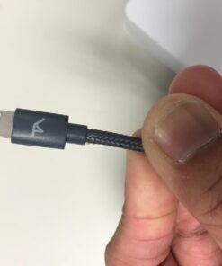 Tech Armor Apple MFi Certified Lightning Cable to USB A - 2FT Space Grey - Tough-Braided Extra-Strong Jacket - Sync/Charge iPhone & iPad Lightning 2 ft 21 61FSniWULYL