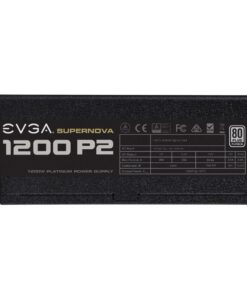 EVGA Supernova 1200 P2 80+ Platinum, 1200W ECO Mode Fully Modular NVIDIA SLI and Crossfire Ready 10 Year Warranty Power Supply 220-P2-1200-X1 26 61FU385KMiL
