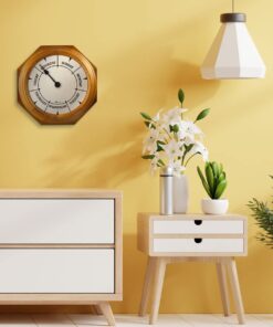 DayClocks Classic Day of The Week Wall Clock with Solid Wood Frame – Calendar Day Clock – Ideal Retirement Gift for Men & Women – Oak, 10" 10" 20 61FUM3oHEyL 1