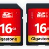 Gigastone 16GB 2-Pack SD Card UHS-I U1 Class 10 SDHC Memory Card High-Speed Full HD Video Canon Nikon Sony Pentax Kodak Olympus Panasonic Digital Camera, with 2 Mini Cases SD 16GB U1 2-Pack 63 61FVTZziuQL