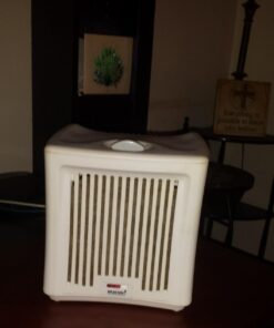 Hamilton Beach TrueAir Room Air Freshener Odor Eliminator with 3 Carbon Filters + Green Mountain Scent Cartridge for Common Household-Tobacco, Pet, Bathroom & Trash, White (04532GM) Whole Room Odor Eliminator 30 61FX4D09c9L