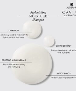 Alterna Caviar Anti-Aging Replenishing Moisture Hair Care Shampoo & Conditioner Set 1.03 Pound (Pack of 2) 14 61FXfCDAEHL