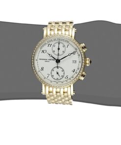 Alternative view of Frederique Constant Women's 'Classics' White Dial Yellow Goldtone Stainless Steel Swiss Watch FC-291A2RD5B